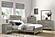 Mandan Eastern King Bed - Weathered Gray by Homelegance