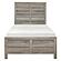 Mandan 5pc Twin Bedroom Set  - Weathered Gray by Homelegance