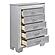 Allura Chest - Silver by Homelegance