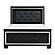Allura Queen Bed, LED Lighting - Black by Homelegance