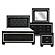 Allura 4pc Queen Bedroom Set  - Black by Homelegance