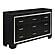 Allura 5pc Queen Bedroom Set - Black by Homelegance