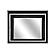 Allura Mirror, LED Lighting - Black by Homelegance