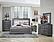 Allura Queen Bed, LED Lighting - Gray by Homelegance