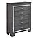 Allura Chest, LED Lighting - Gray  by Homelegance