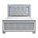 Allura California King Bed, LED Lighting - Silver by Homelegance