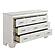 Allura 5pc Queen Bedroom Set  - White by Homelegance