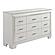 Allura 5pc Queen Bedroom Set  - White by Homelegance