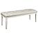 Allura Bench - White by Homelegance