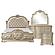 Antoinetta 4pc Queen Bedroom Set  - Bronze by Homelegance
