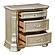 Antoinetta 4pc Queen Bedroom Set  - Bronze by Homelegance