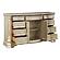Antoinetta Dresser, Marble Top - Bronze by Homelegance