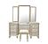 Celandine Vanity Stool - Off-white by Homelegance