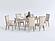 Celandine Arm Chair - Off-white by Homelegance
