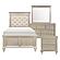 Celandine 4Pc Twin Bedroom Set  - Off-white by Homelegance