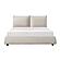 Linna Full Platform Bed - Beige by Homelegance
