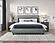 Alford Eastern King Platform Bed - Gray by Homelegance