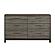 Vestavia 5pc Queen Bedroom Set  - Antique Gray & Dark Brown by Homelegance