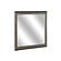 Vestavia Mirror - Antique Gray & Dark Brown by Homelegance