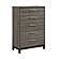 Vestavia Chest - Antique Gray & Dark Brown by Homelegance