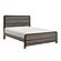 Vestavia Full Bed - Antique Gray & Dark Brown by Homelegance