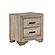 Lonan 5pc Queen Bedroom Set - Natural  by Homelegance