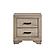 Lonan Nightstand - Natural  by Homelegance