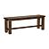 Jerrick Bench - Burnished Brown by Homelegance