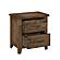 Jerrick Nightstand - Burnished Brown by Homelegance