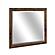Jerrick Mirror - Burnished Brown by Homelegance