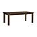 Jerrick Dining Table - Burnished Brown by Homelegance