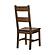Jerrick Side Chair - Burnished Brown by Homelegance