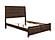 Erwan Eastern King Bed - Espresso  by Homelegance