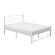 Pallina Full Platform Bed - White by Homelegance