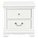Lucida Nightstand - White  by Homelegance