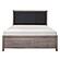 Woodrow Queen Bed - Brownish Gray & Black by Homelegance