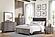 Woodrow Queen Bed - Brownish Gray & Black by Homelegance