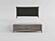 Woodrow Queen Bed - Brownish Gray & Black by Homelegance