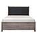 Woodrow 5pc Queen Bedroom Set - Brownish Gray & Black by Homelegance