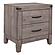 Woodrow Nightstand - Brownish Gray by Homelegance