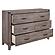 Woodrow Dresser - Brownish Gray by Homelegance