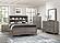 Woodrow Queen Platform Bed - Brownish Gray by Homelegance