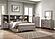 Woodrow Queen Platform Bed - Brownish Gray by Homelegance