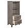 Woodrow Pier/Tower Nightstand - Brownish Gray by Homelegance