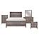 Woodrow 5pc Queen Bedroom Set  - Brownish Gray by Homelegance