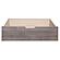 Woodrow Twin/Full Toy Boxes (One Set) - Brownish Gray by Homelegance