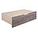 Woodrow Twin/Full Toy Boxes (One Set) - Brownish Gray by Homelegance