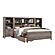 Woodrow 4pc Set Full Wall Bed w/Toy Boxes - Brownish Gray by Homelegance