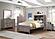 Woodrow Twin Platform Bed - Brownish Gray by Homelegance