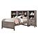Woodrow 3pc Set Twin Wall Bed - Brownish Gray by Homelegance